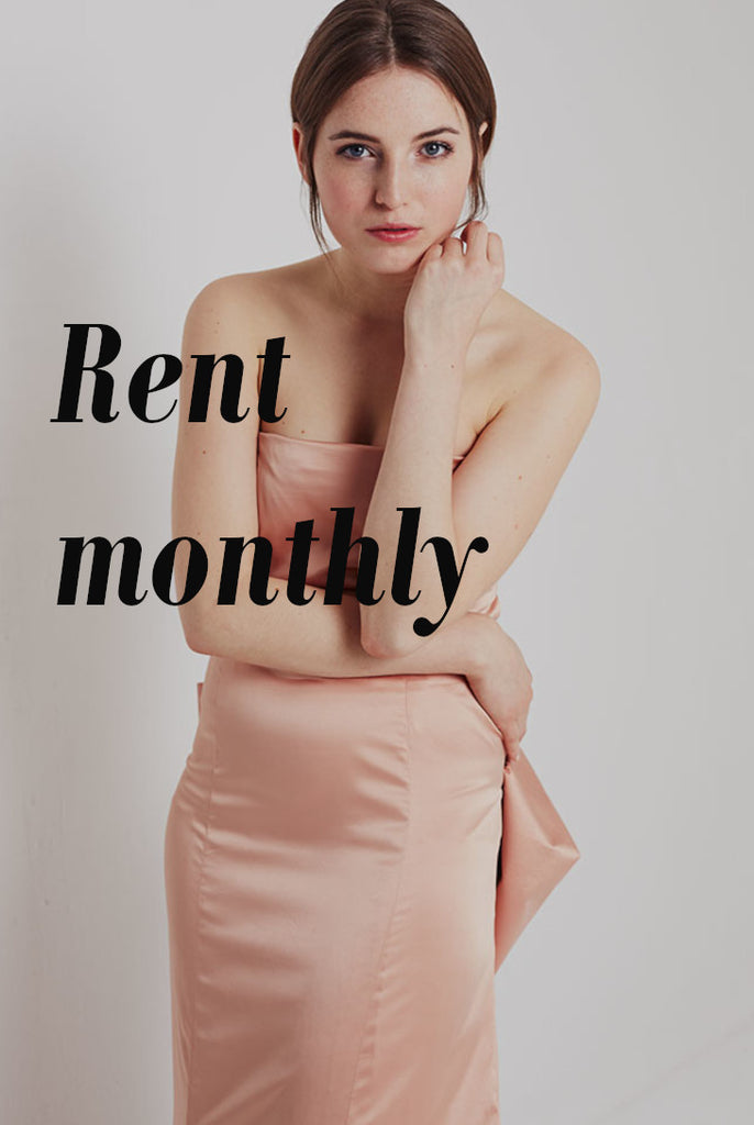 "Monthly Renting Plan" -2 dresses